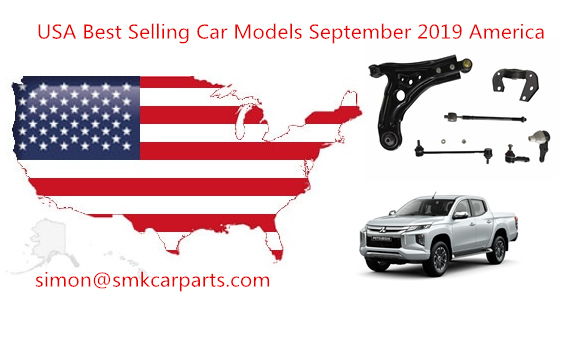 modelos de autos más vendidos en EE. UU. septiembre 2019 américa